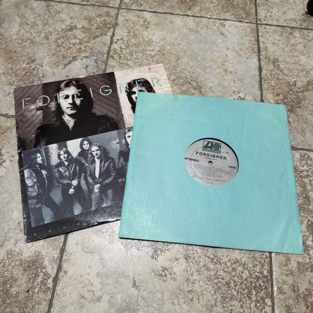 FOREIGNER‎ Double Vision Vinyl LP Record Album 1978 Atlantic